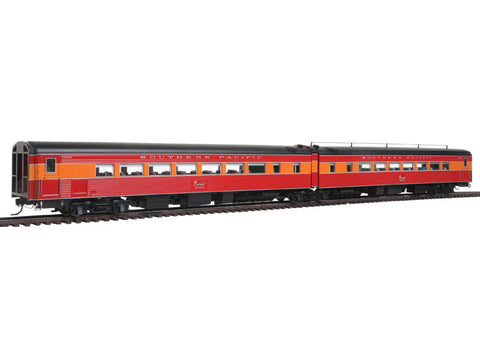 HO SP Coast Daylight Train #99 Articulated Chair Car -- Southern Pacific #W2470/#M2469