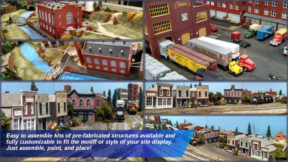 Model Trains Structures