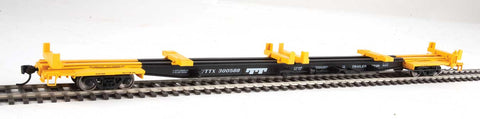 HO scale  85' General American G85 Flatcar - Ready to Run -- VTTX #300588