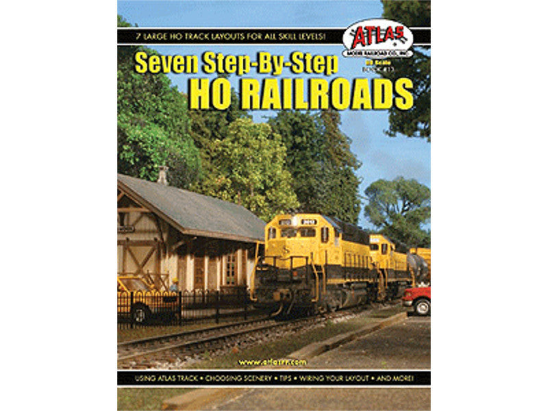 150-13 HO Seven Step-by-Step HO Railroads - All Skill Levels