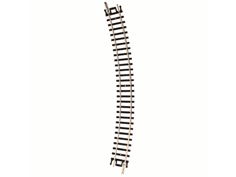N Curved Snap-Track(R) -- 11" Radius, Black Ties pkg(6)