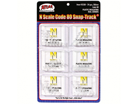 N Plastic Rail Joiners