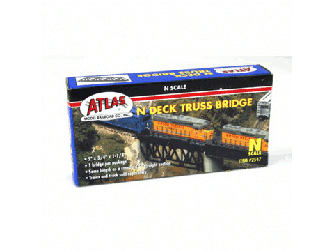 N Code 80 Deck Truss Bridge