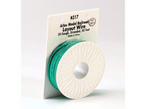 A Layout Wire -- 50' Green