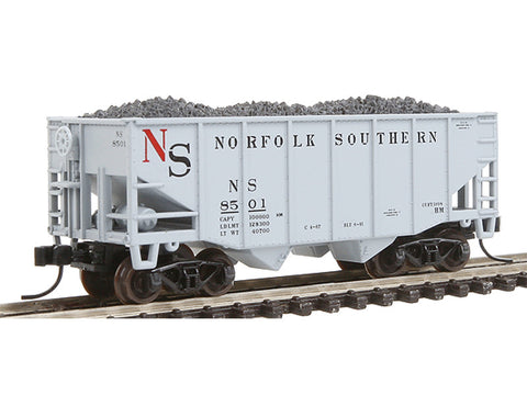 N MasterLine(R) 55-Ton Fishbelly Hopper, Flat End -- Norfolk Southern #8501