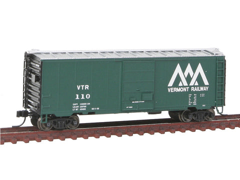 N 85' Trash Container Flatcar - Ready to Run -- Canadian National #638112 (black)