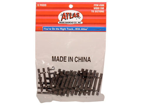 HO Flex-Track End Ties -- Code 83