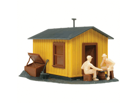 HO Trackside Shanty -- 2-1/4 x 3-1/8" 5.7 x 8cm