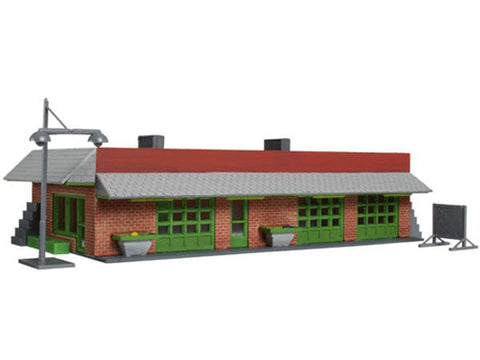HO Produce Market Plastic Kit -- 7 x 3-1/4" 17.8 x 8.3cm