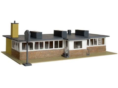 HO Contemporary Diner Plastic Kit -- 7-1/4 x 4-1/2" 19.1 x 11.4cm