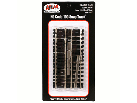 HO Code 100 track Assortment