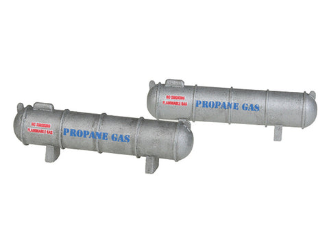 N Large Propane Tank - Assembled - Perma-Scene(TM) -- pkg(2)