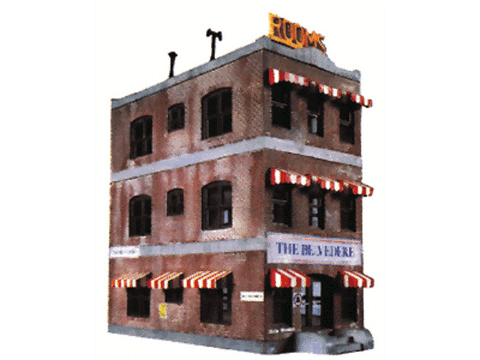 HO Belvedere Downtown Hotel -- 5-1/2 x 2-1/2" 14 x 6.4cm