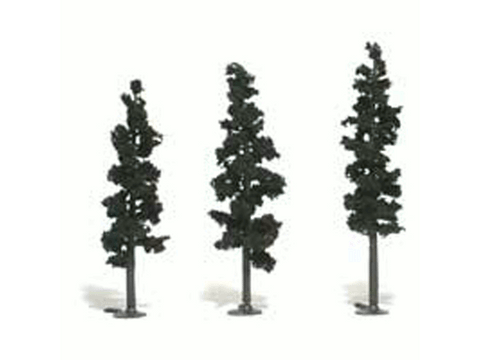 A Realistic Trees Kits(TM) - Pines -- Conifer Green 6 - 8" Tall pkg(16)
