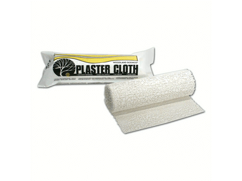 A Plaster Cloth Roll -- 8" Wide x 15' Long (10 sq. ft. 3.1 sq m)