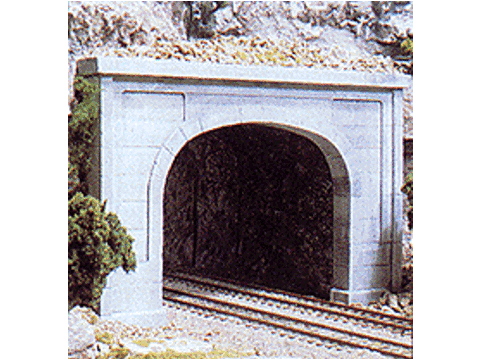 HO Tunnel Portal (Hydrocal Plaster Casting) -- Concrete - Double Track