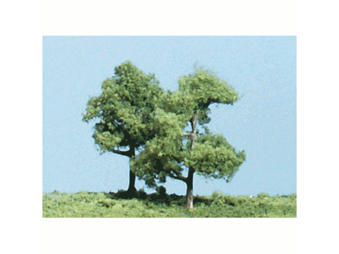 A Small Tree Kits - Deciduous -- Straight Trunk 2-1/2" 6.25cm Tall
