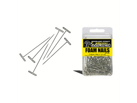 A SubTerrain System Foam Accessories - Tools -- Foam Nails, 2" Nails, pkg(75)