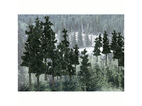 A Conifer Tree Pack - Ready Made Trees(TM) -- 2-1/2 - 4" 6.2-10cm pkg(33)