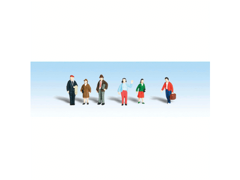 HO General Public - Scenic Accents(R) -- pkg(6)