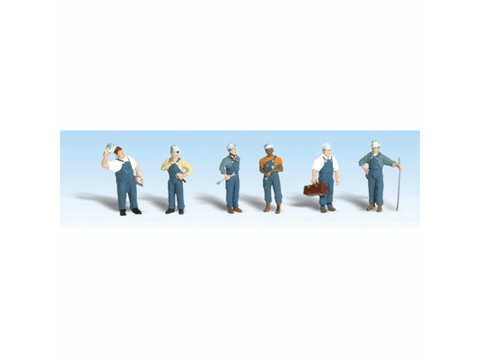 HO Train Mechanics - Scenic Accents(R) -- pkg(6)