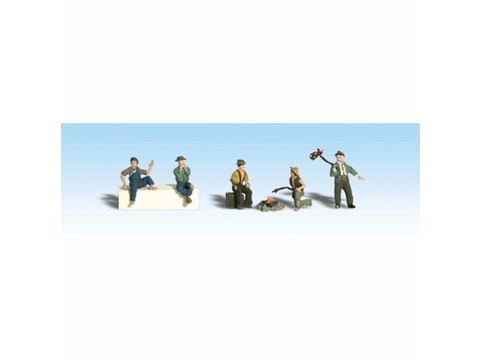 HO Hobos - Scenic Accents(R) -- pkg(6)