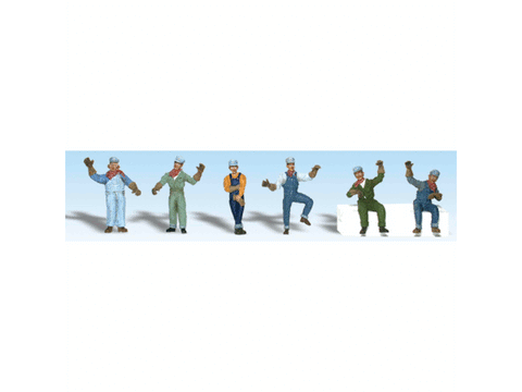 HO Engineers - Scenic Accents(R) -- pkg(6)