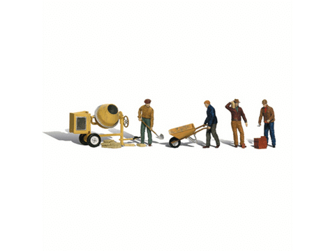 HO Scenic Accents(R) Figures -- Masonry Workers