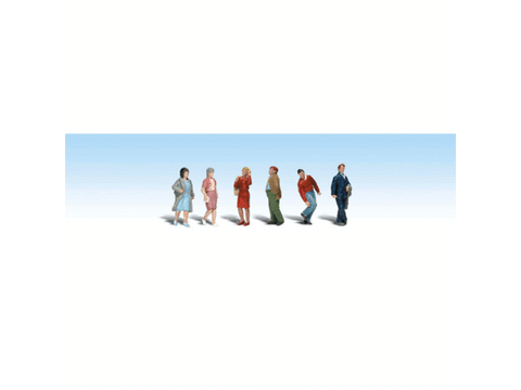 HO Scenic Accents(R) Figures -- People Walking