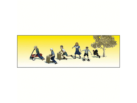 HO Scenic Accents(R) Figures -- Playtime pkg(6)