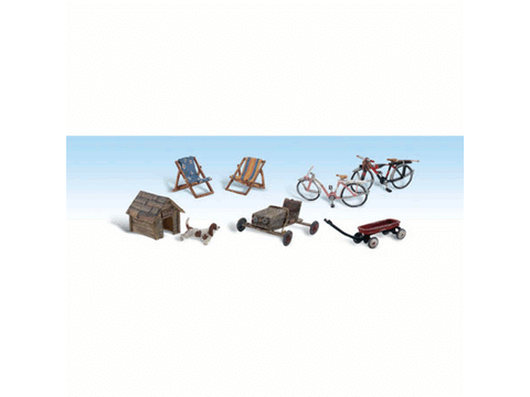 HO Scenic Accents(R) -- Backyard Basics