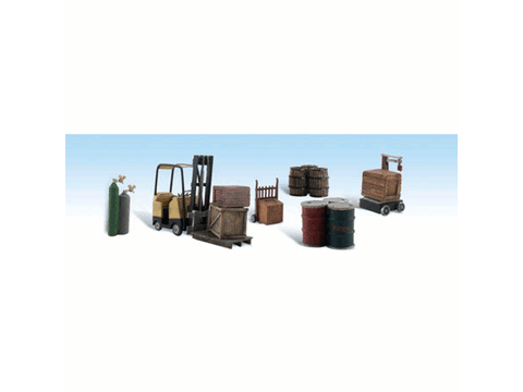 HO Loading Dock Details - Scenic Accents