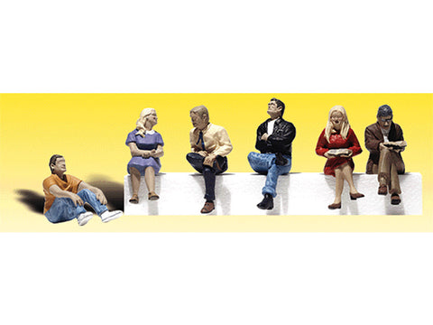 N Scenic Accents(R) Figures -- People Sitting