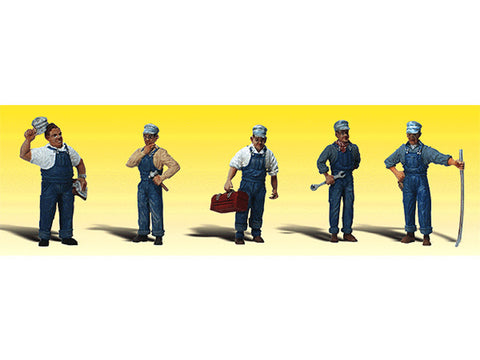 N Scenic Accents(R) Figures -- Train Mechanics