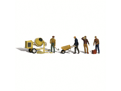 N Scenic Accents(R) Figures -- Masonry Workers