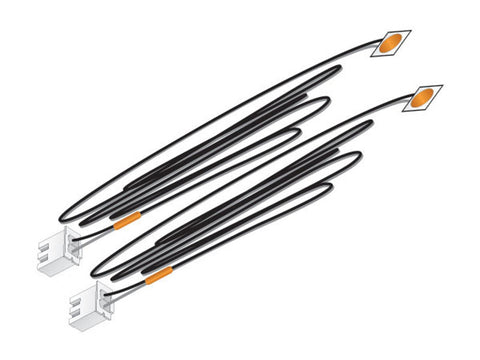 A Stick-On LED pkg(2) - Just Plug Lighting System -- Warm White