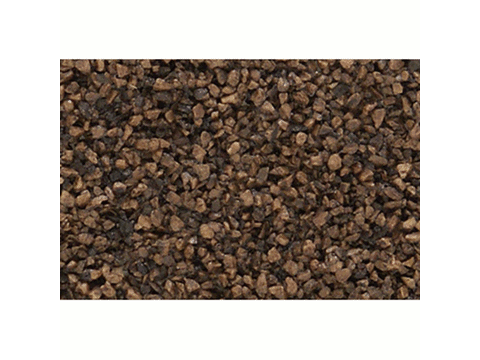 Any scale Ballast - Medium -- Dark Brown