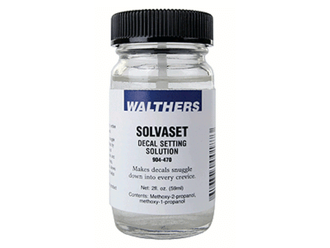 A Solvaset Decal Setting Solvent -- 2oz 59ml