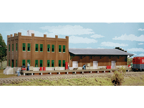 HO Water Street Freight Terminal -- Kit