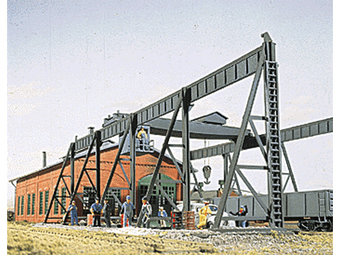 HO Overhead Traveling Crane -- Kit - 12-3/16 x 8-5/8" 31 x 21.9cm