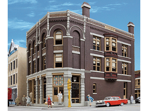 HO Argosy Booksellers -- Kit - 4-3/4 x 8-1/2 x 7-1/4" 12 x 21.5 x 18cm