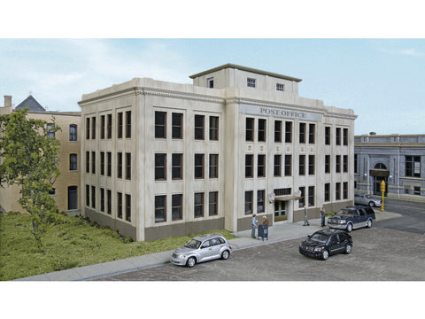 HO US Post Office -- Kit - 13-1/2 x 7-1/16 x 7-1/4" 33.7 x 17.9 x 18.1cm