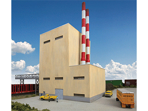 HO Recovery Boiler House - Superior Paper -- Kit - 11-3/4 x 8 x 17" 29.8 x 20.3 x 43.1cm