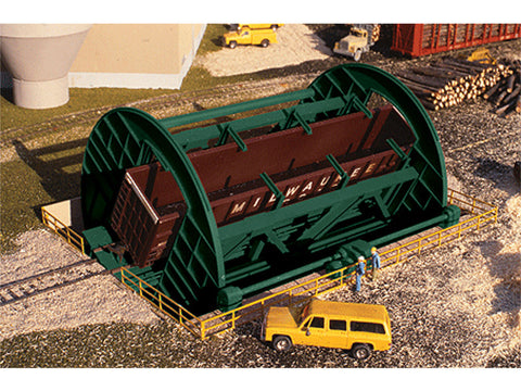 HO Rotary Dumper - Superior Paper -- Kit - 9-1/2 x 7-1/4" 24.1 x 18.4cm; Requires 2-1/2" 6.3cm Clearance