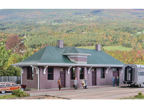 HO Pella Depot -- Kit - 12 x 5 x 3-1/2" 30 x 12.7 x 8.8cm