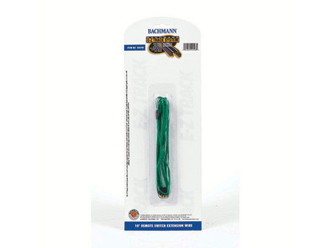 HO Switch Extension Cable - E-Z Track(R) -- 10' (green)
