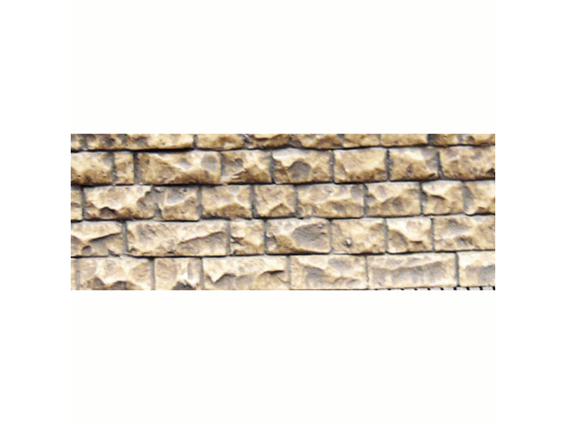 cho8260 HO/N Flexible Small Cut Stone Wall, 3.4"x13"
