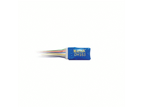 HO DCC Decoder, 6-Function 9-Pin 1.5A