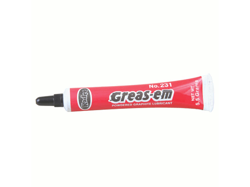 kad231 A "Greas-em" Dry Graphite Lubricant, 5.5 Grams