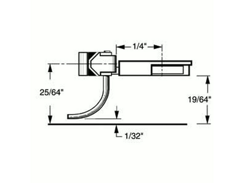 HO Multi-Purpose Coupler, 1/4" Underset (2pr)